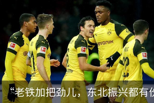 “老铁加把劲儿，东北振兴都有份儿”