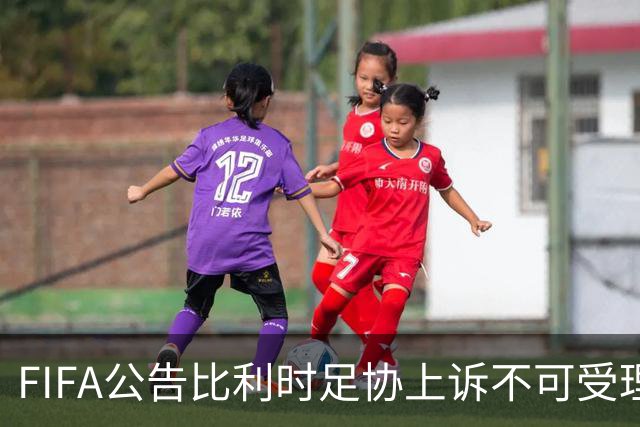FIFA公告比利时足协上诉不可受理 理由是非程序当事方
